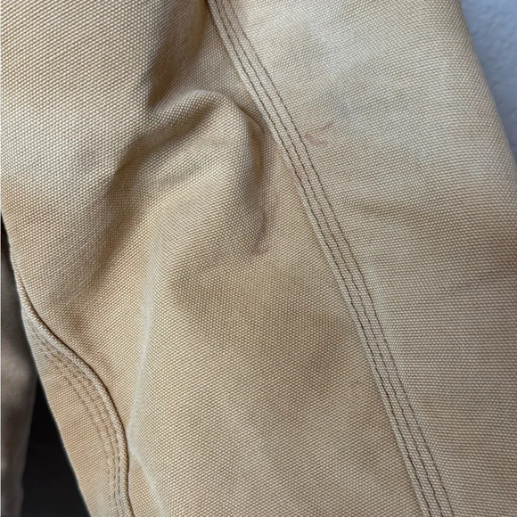 Vintage Carhartt Mens Utilitarian Chore Jacket Size L/XL Blanket Lined - Picture 9 of 15